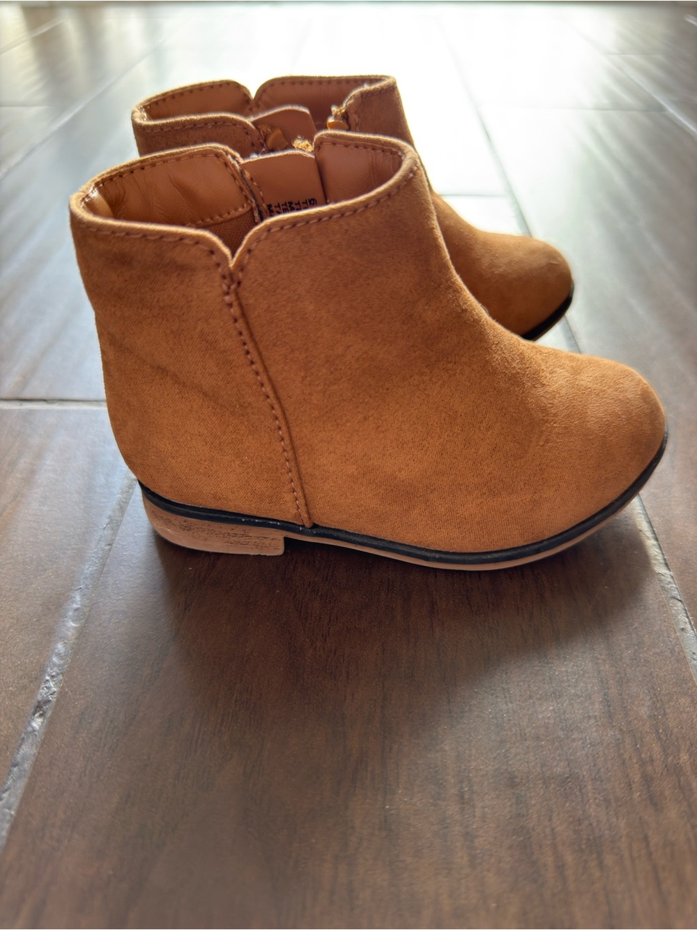 Cat & Jack Kids Tan Ankle Boots